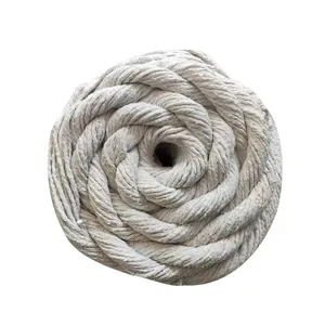 Dust-free Asbestos Twisted Rope Round; High-temperature Resistant Seal Specifically for Old-fashioned Boiler Doors thumbnail-3