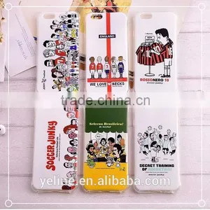 European Cup Caricature Style Design Hard Phone Case thumbnail-1