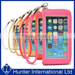 New Portable Zippered For IPhone 6G Wallet Bag thumbnail-1