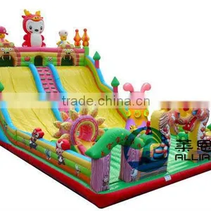 2015 NEW Inflatable Slide Dragon Baby Slide 16x9x9.5m Super Big Game thumbnail-1