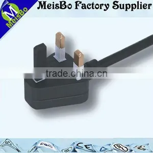 3 Pins U.K. ac Power Assembly Plug thumbnail-1