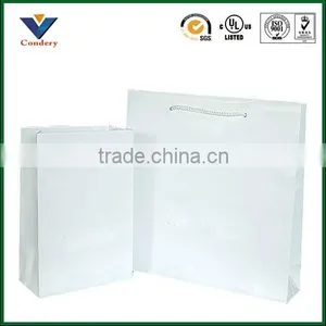 White Custom Paper Bag Custom Kraft Paper Bag Paper Shopping Bag thumbnail-4