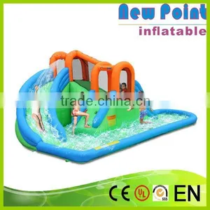 New Point Cheap Inflatable Double Water Slides, Water Slide for Inflatable Pool thumbnail-4