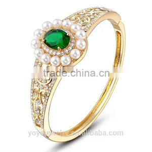Shinning Jewelry14k Gold Bangles and Bracelets thumbnail-1
