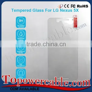 Manufacturing Ultra Clear Thin Tempered Glass Screen Protector Covers For LG Nexus 5X thumbnail-1