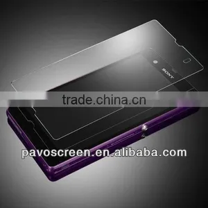 NEW ARRIVAL 0.28mm Tempered Glass Water Proof Anti-fingerprint Screen Protector for Xperia Z thumbnail-1