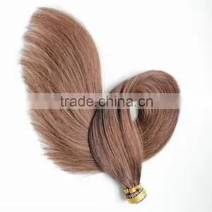 Double Drawn European Virgin Hair Keratin Prebonded Hair i Tip thumbnail-4