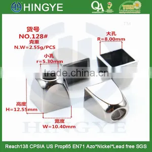 Cord End Stopper Metal Fashion Metal Stopper Wholesale thumbnail-2