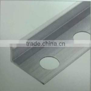 Aluminum Chrome Flooring Profile for Tile Trim thumbnail-1