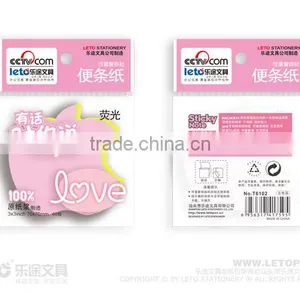 3*3 Inch Shaped Sticky Notes Sticky Note Pad for 3 Layer 6102 thumbnail-6