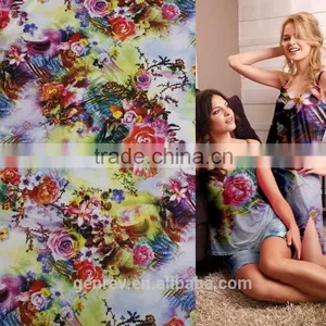 Digital Print Polyester Fabric Polyester Kint Fabric Fabric Printing thumbnail-1