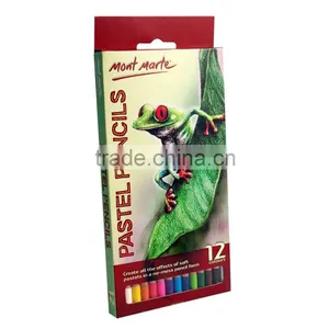 Mont Marte Pastel Pencils 12 Pce thumbnail-1