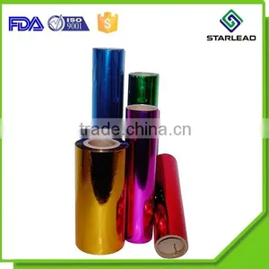 Colorful Printing Pet Metallized Film Roll for Laminated With Food Package thumbnail-3