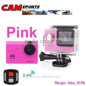 WIFI Waterproof Action Sport Camera 4K 15fps Remote Control Bracelet 2.0'' LCD 170 Degree Angle 1050mAh 12MP thumbnail-4