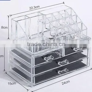 Custom Made Acrylic Make up Display Organizer Wholesale thumbnail-1