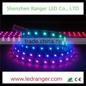 DMX512, DC5V,24LEDs/ 24 Pixels per Meter, DMX512 LED Strip AUTO-Address thumbnail-1