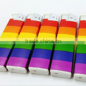Fashion Colored Ribbon Paper Rechargeable Lighter 2016 thumbnail-2