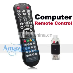 Wireless IR USB Multi-media Computer PC AV Remote Control thumbnail-1