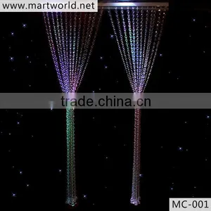 New Design Crystal Beads Curtain for Room Decoration, Bead Curtain for Wedding Occasion Decoration Party Decorate Home (MC-001) Quality Choice thumbnail-3