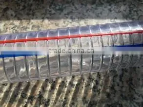 Superior Quality Bending Radius Durable Flexible Excellent Adaptability PVC Spiral Conveying Hose thumbnail-1