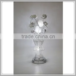 Modern Simple Hide Aluminum G4 White Led Aluminium Table Lamp Wire Almp thumbnail-2