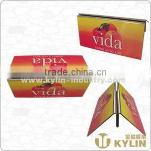 Stainless Steel Menu Stand,poster Stand,sign Holder,menu Holder thumbnail-1