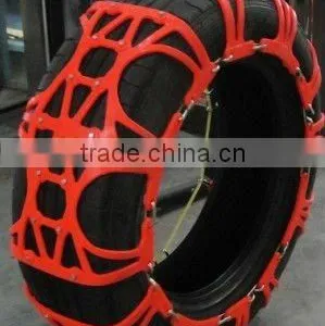 Snow Chains Rubber Type for Passenger Car, Anti-skid Tire Chain,snow Tire Chain thumbnail-1