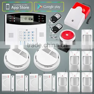 High Standard Series YL-M2B LCD Display With Time Clock Best GSM Intelligent Wireless Home Security Alarm System thumbnail-1