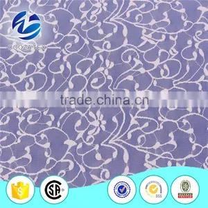 2016 High Quality White Chantilly Lace Fabric for Ladies Suit thumbnail-1