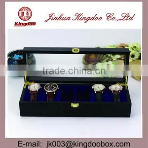 Jinhua Supplier Rectangular Wooden Watch Box With Window and Latch thumbnail-1