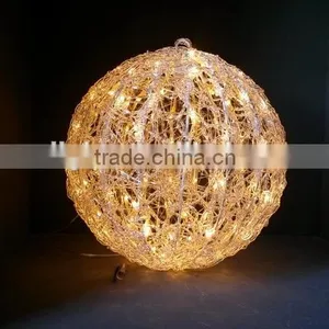 3d Christmas Ball Led Motif Light Christmas Led Ball Light thumbnail-1