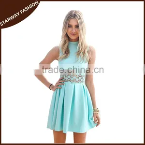 New Designs Elegant Summer Sexy Sleeveless Dress for Women/ Quality Choice thumbnail-1