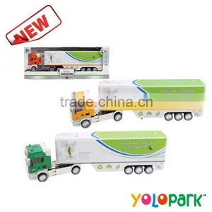 Alloy 1:42 Scale Model Garbage Truck Toy for Sale thumbnail-1