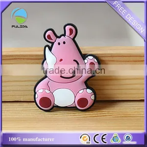 One Side Lion Animal Design Rubber Promotional Fridge Magnet thumbnail-3