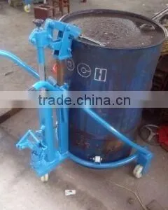 350kg Manufacturer Price Hydraulic Oil Drum Hand Lift Stacker thumbnail-3
