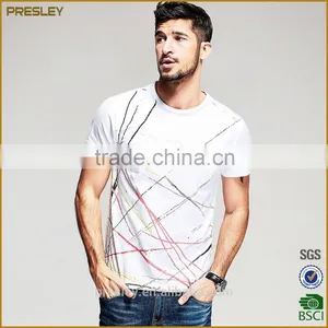High Quality Casual Bulk Wholesale Custom Printing Men t Shirts From China thumbnail-1