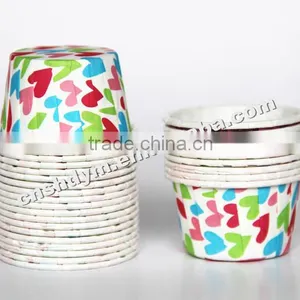 Colorful Disposable Round Paper Cake Cup thumbnail-5