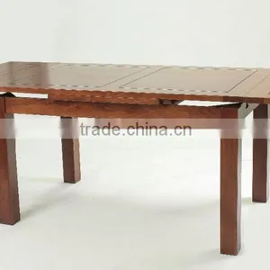 Antique Solid Wooden Extensible Dining /Party Table(DT-515C-OAK) thumbnail-4