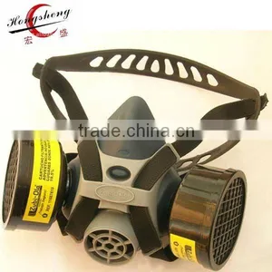 2016 Hot Selling Gas Mask Double Filters Gas Mask Respirator Chemical Gas Mask 6200 Gas Mask Made in China thumbnail-1