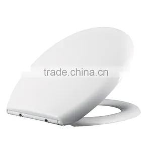 Bathroom Toilet Seat With Slow Close and Quick Release for Most EU Standard WC Pans Made in China thumbnail-1
