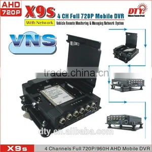 4ch H.264 Ahd Bus Mobile Dvr Gps Mdvr Surveillance System Supports Gps Wifi 3g 4G |X9s thumbnail-2