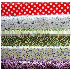 100% Poly Cheap Printed Satin Fabric thumbnail-1