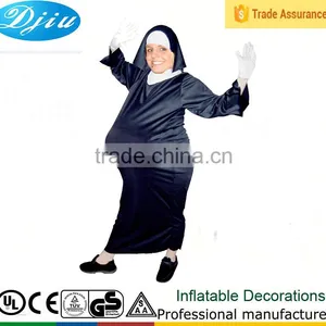 DJ-CO-214 Outdoor Arab Women Inflatable Pregnant Woman Costume Jumpsuit thumbnail-1