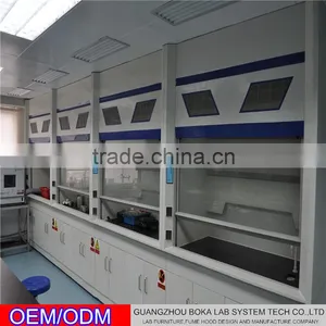 Acid and Alkali Resistance Chemical/physics Laboratory Fume Hood With All Steel Material and Good Performance thumbnail-5
