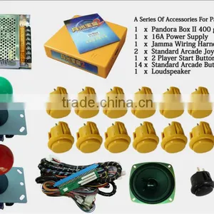 Indoor Arcade Game Jamma Multi Joystick Power Supply Button Loudspeaker Wiring Harness Games Part For Pandora Box 2 Game Board thumbnail-2