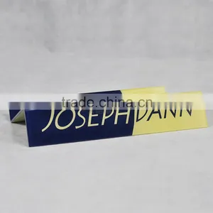 2016 New Style Universal Plastic Name Plate Acrylic Sign Holder thumbnail-3