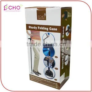 Sturdy Triple Heads Pivoting Base Folding Cane With Build-in Lights for Elder thumbnail-6