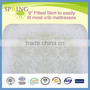 Crib Mattress Pad - Fits All Portable Crib Sizes Includes Pack N Play thumbnail-6