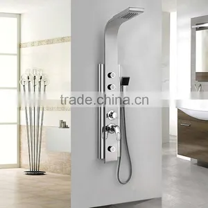China Factory 304 Stainless Steel Panel Column Shower Set Y-027 thumbnail-2