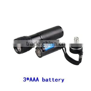 Aluminum Lamp Body Material and LED Light Source Blacklight Inspection UV LED Flashlight thumbnail-4